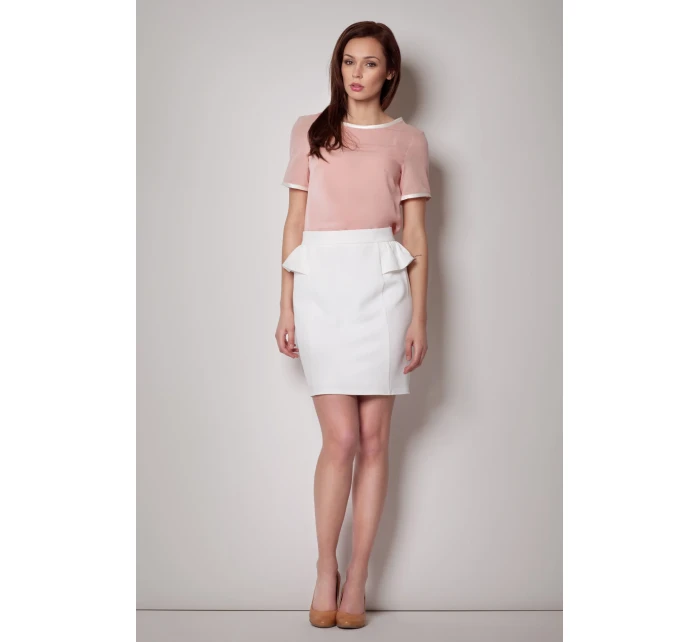 Sukňa Shara M177 ecru - Figl Sukňa Shara M177 ecru - Figl