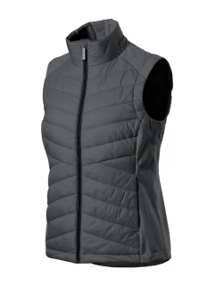 Cross hybridná vesta light anthracite