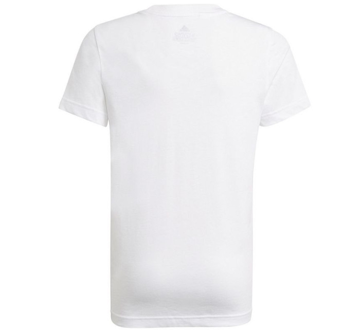 Detské tričko Essentials Tee Jr GN3994 white - Adidas