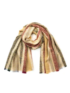 Šatka Sz16443 hnedožltá - Art Of Polo