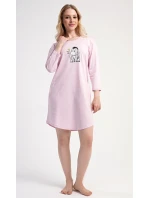 Dámske domáce šaty s trojštvrťovými rukávmi Donkey