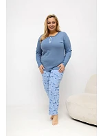 Pohodlné pyžamo pre plnoštíhly model 226131 Forever Pink