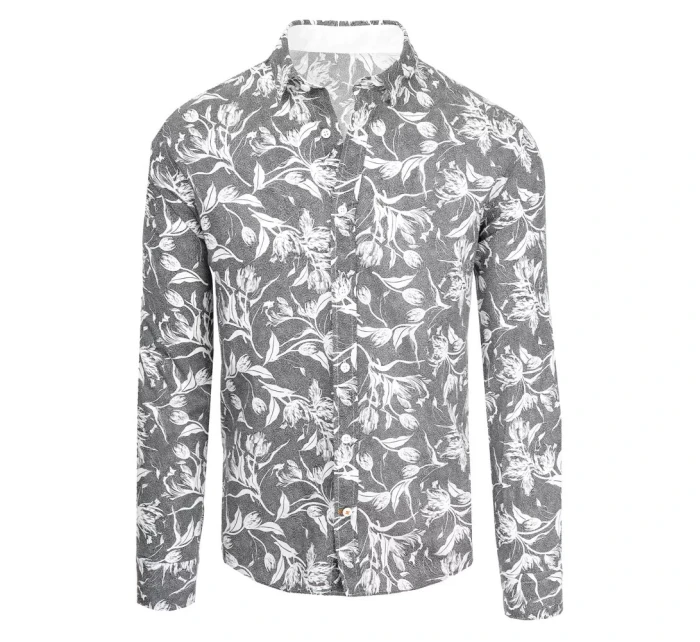 Pánská šedá košile Dstreet model 21966515 - FashionStreet