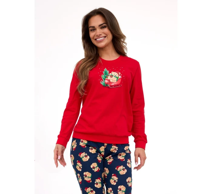 Cornette 671/422 Teddy long/r Christmas S-2XL dámske pyžamo Cornette 671/422 Teddy long/r Christmas S-2XL dámske pyžamo