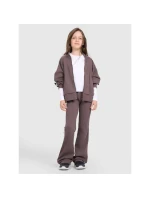 Dievčenské tepláky s rozšírenými nohavicami 4F 4FJRAW25TTROF1599-51S