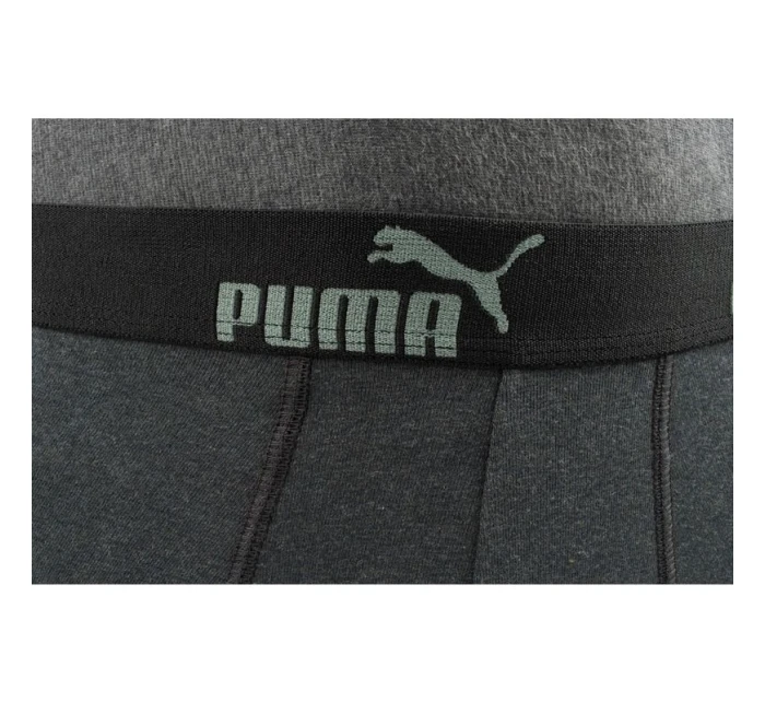 Pánské boxerky model 21816524 černá šedá khaki pohodlná bavlna - Puma Pánské boxerky model 21816524 černá šedá khaki pohodlná bavlna - Puma