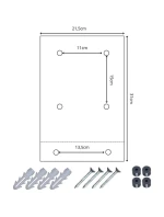 POŠTOVÁ SCHRÁNKA 21,5X9X31CM 1067537 SASKA GARDEN POŠTOVÁ SCHRÁNKA 21,5X9X31CM 1067537 SASKA GARDEN