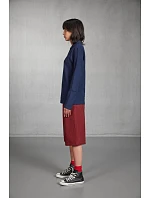B&C ID.001 LSL /women Dámske piqué polo s dlhým rukávom 01.0I13 tmavomodrá