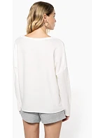 Kariban K 471 Dámska mikina oversize 20.K471 tmavomodrá