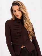 Sweter IR SW model 22360372 brązowy - FPrice Sweter IR SW model 22360372 brązowy - FPrice