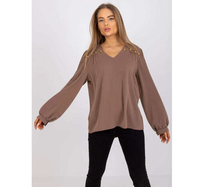 Bluzka LK BZ model 21757225 brązowy - FPrice