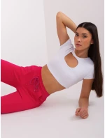 Spodnie dresowe RV DR model 19077479 fuksjowy - FPrice