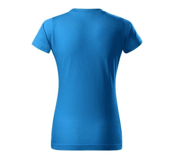 Základné tričko dámske šnorchlovacie modré