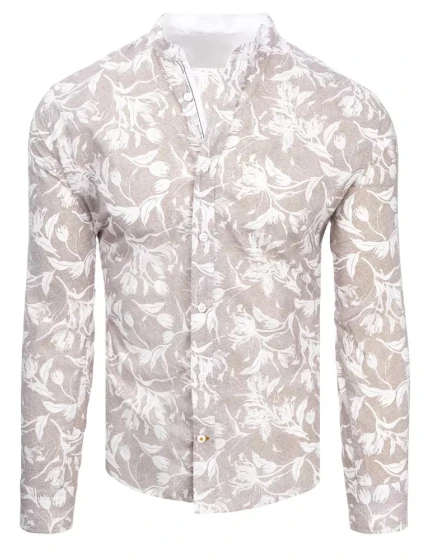 Pánská hnědá košile Dstreet model 21966510 - FashionStreet