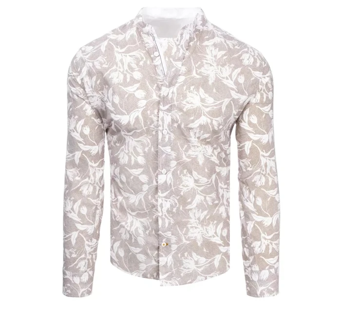 Pánská hnědá košile Dstreet model 21966510 - FashionStreet