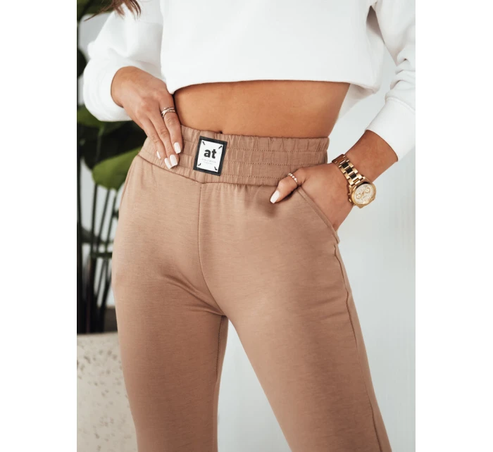 Dámské tepláky camel Dstreet model 21972389 - FashionStreet Dámské tepláky camel Dstreet model 21972389 - FashionStreet