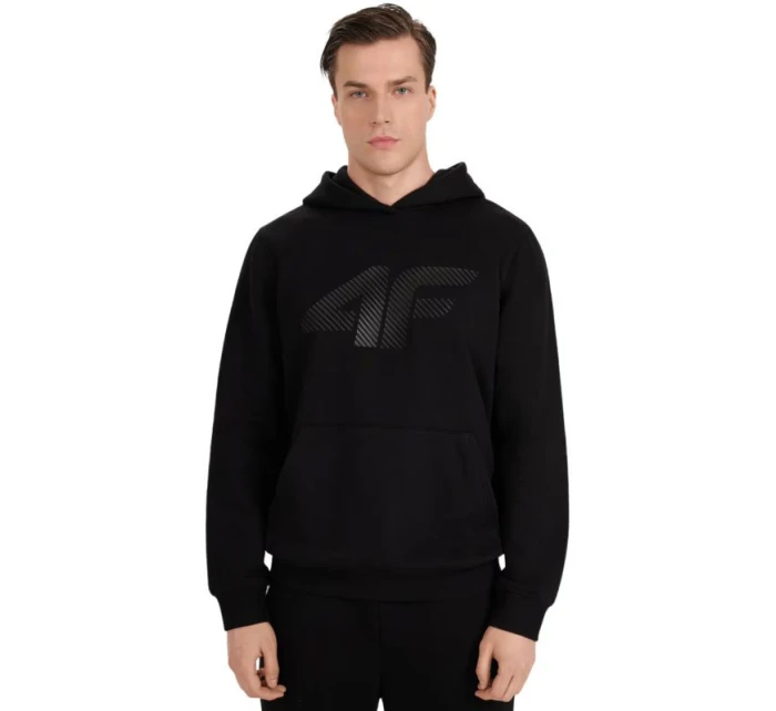 Pánská mikina deep black WMM00TSWS 20S pánské model 21395039 - 4F Pánská mikina deep black WMM00TSWS 20S pánské model 21395039 - 4F