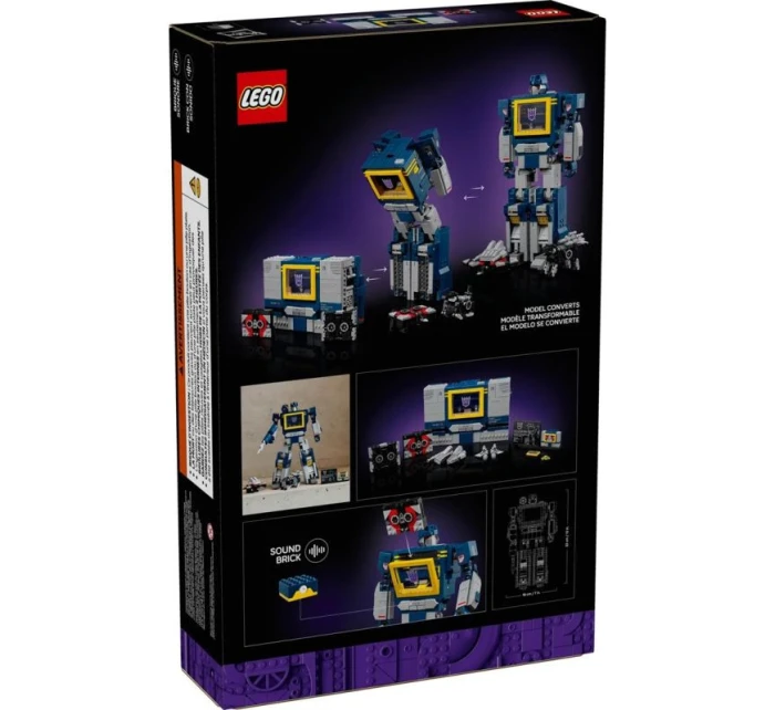 LEGO 10358 ICONS - Transformers: Soundwave
