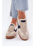 Sportovní Boty Tenisky Dámské Béžové model 21702033 - EVENTO