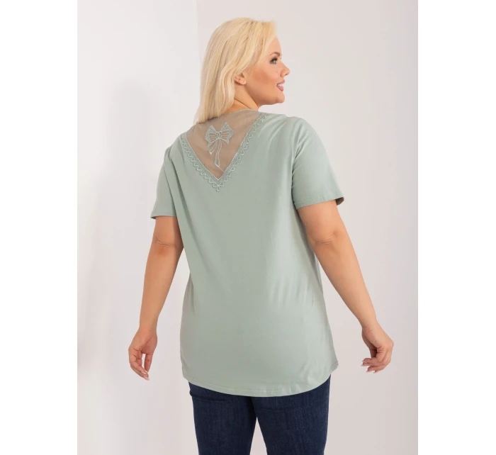 Blúzka PM BZ GW2380.54 pistácií