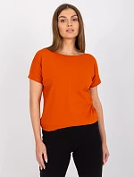 Tričko RV TS 4662.39P tmavo oranžové