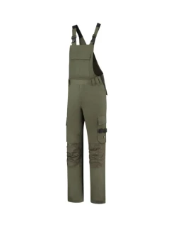 Pracovné nohavice Bib & Brace Twill Cordura unisex army