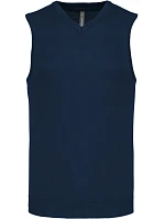 K Pánská svetrová vesta s výstřihem do V 20.K navy model 22422574 - Kariban K Pánská svetrová vesta s výstřihem do V 20.K navy model 22422574 - Kariban