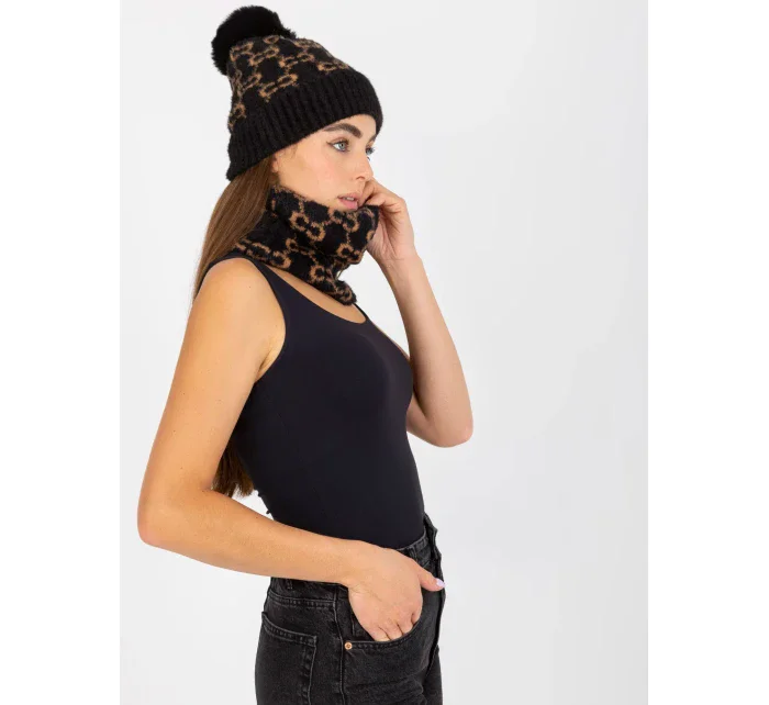 Tunelová šála AT KM CM model 17833741 černá - FPrice