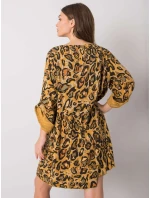 Šaty DHJ SK 21464.99 tmavo žltá