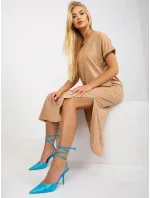 Šaty TW SK model 17408260 velbloud - FPrice Šaty TW SK model 17408260 velbloud - FPrice