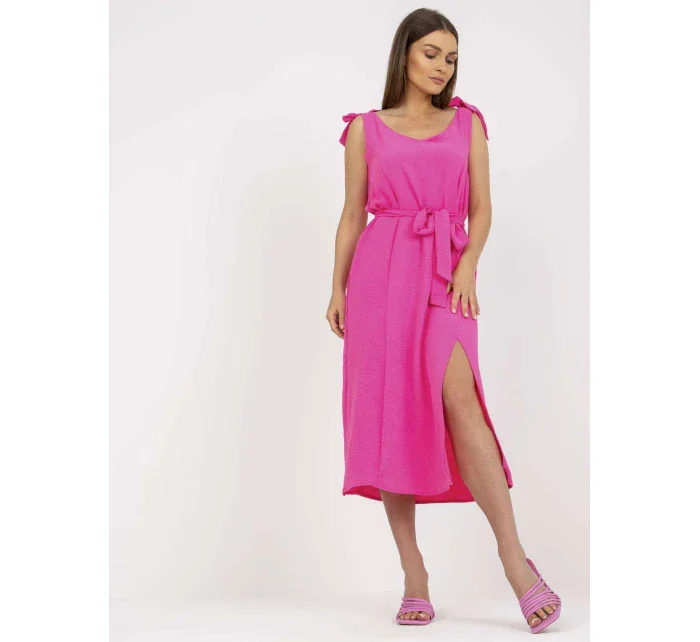 Šaty WN SK 1211.58 fluo ružová Šaty WN SK 1211.58 fluo ružová