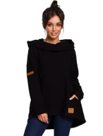 model 18002124 Svetr s vysokým límcem černý - BeWear