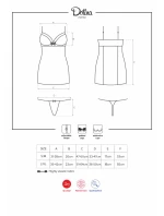 Košieľka Dotina chemise - Obsessive