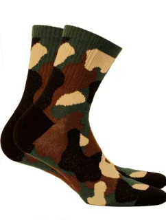 Krátké model 8278849 vzorované ponožky AG+ - Wola