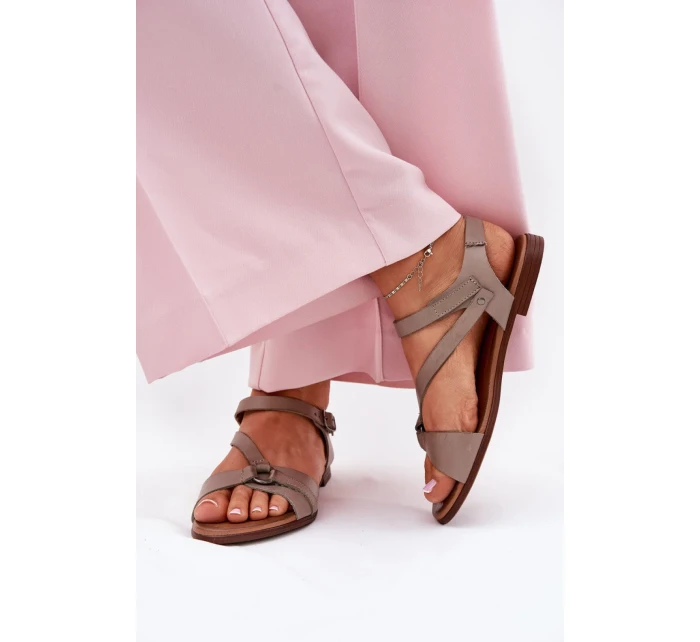 Sandále model 213469 Krok vo veľkom štýle