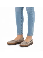 Béžové lodičky na klinoch Sergio Leone PB291 Béžové lodičky na klinoch Sergio Leone PB291