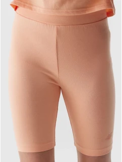 Dievčenské pletené cyklistické legíny 4F Junior