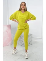 model 18753683 bavlněná souprava pistácie - K-Fashion