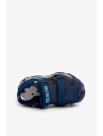 Dětské sandály Na suchý zip Big Star model 21651435 modré - Big Star Shoes Dětské sandály Na suchý zip Big Star model 21651435 modré - Big Star Shoes