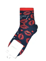 Dámské ponožky model 14559108 Srdce - Steven Dámské ponožky model 14559108 Srdce - Steven
