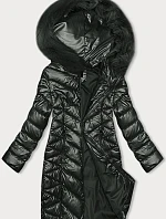 Dámska prešívaná zimná bunda J Style army (16M9100-136)