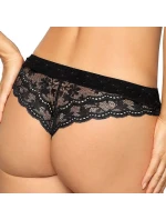 Dámská tanga model 18983021 black - Roza Dámská tanga model 18983021 black - Roza