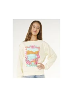 Dívčí mikina RIP CURL Sunshine Squad Crew-Girl, bílá