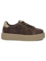 Dámské kožené sportovní polobotky na platformě,  model 22228932 - FILIPPO