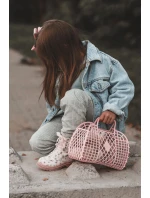 Ocieplane Botki Dziecięce Na Suwak Różowe Dolida Ocieplane Botki Dziecięce Na Suwak Różowe Dolida