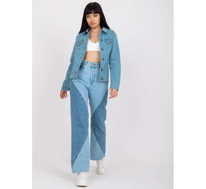 Dámska bunda RO KR CKT svetlo modrá