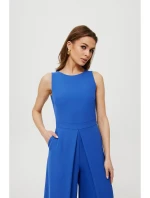 model 19678642 Kombinéza se širokými nohavicemi modrá - Makover