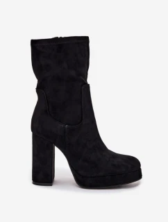 Topánky na podpätku model 218499 Krok vo veľkom štýle