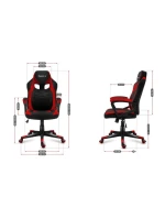 Herní židle Red Mesh model 21325930 - Huzaro Herní židle Red Mesh model 21325930 - Huzaro