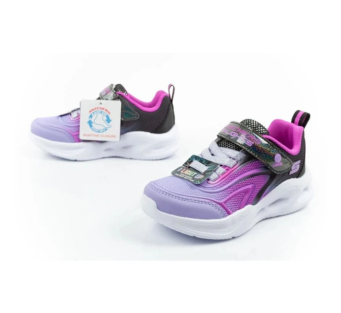 Dětská sportovní obuv Skechers Color Breeze LED pro dívky